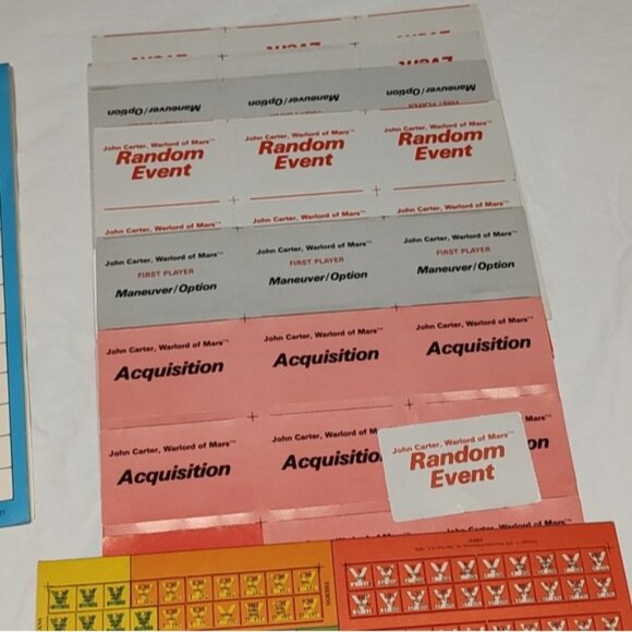 John Carter Warlord of Mars Role Playing Game 1979 SPI UNPUNCHED - Picture 9 of 14